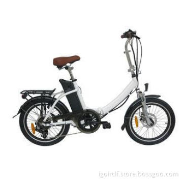 Student Mini Foldable Electric Bicycle / Bikes Light weight